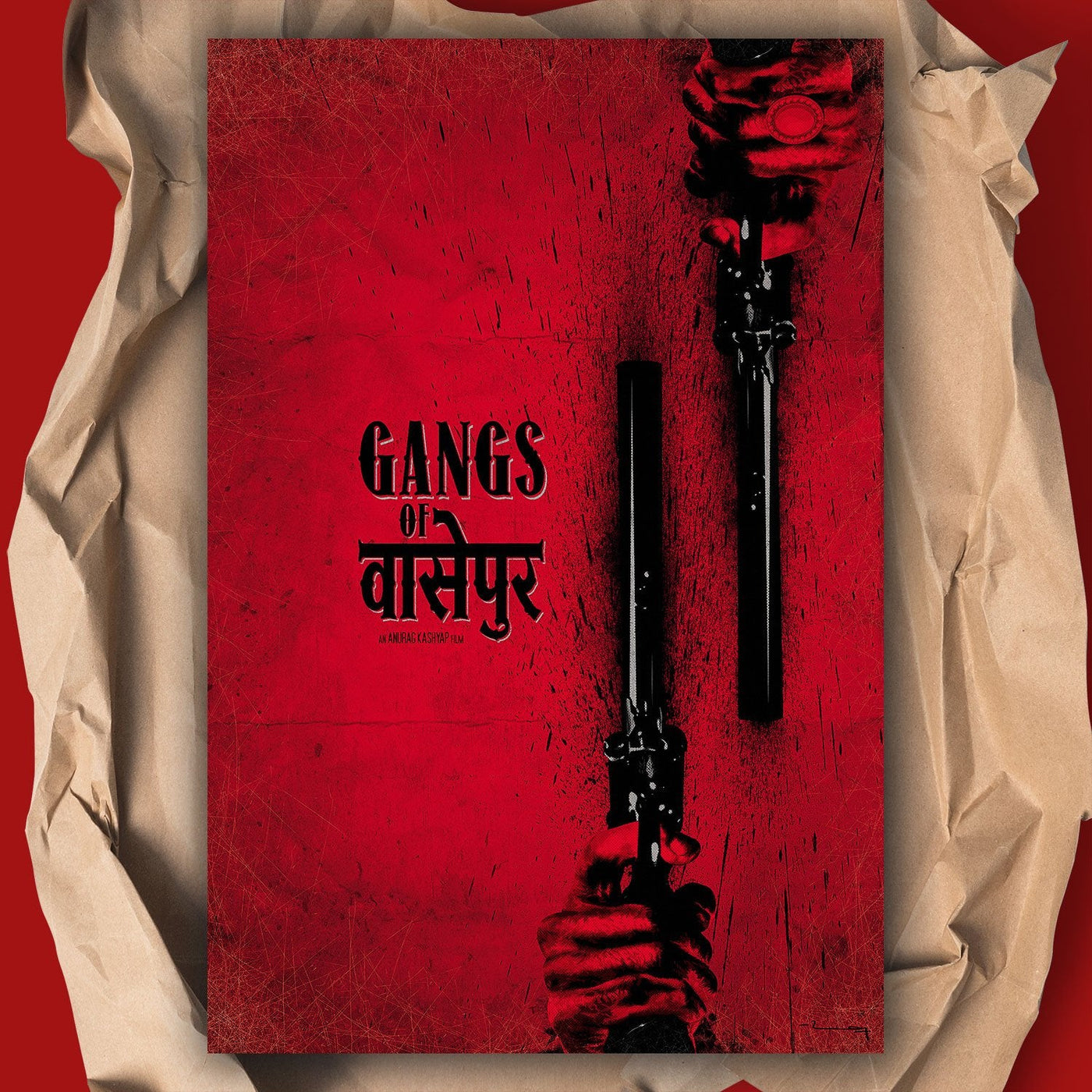 Gangs of Wasseypur Hindi Bollywood Indian Old Film Movie Poster