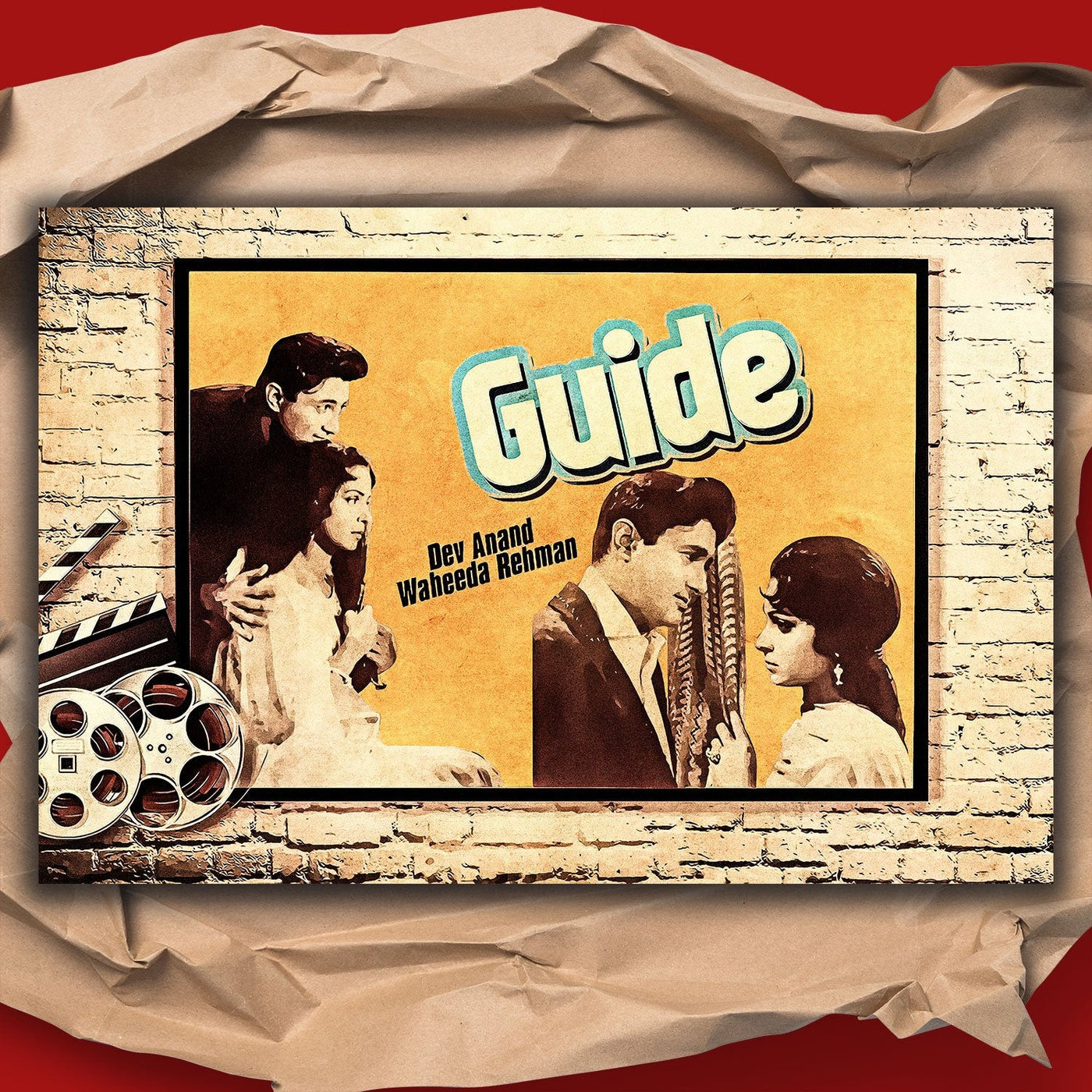 Guide Hindi Old Film Poster