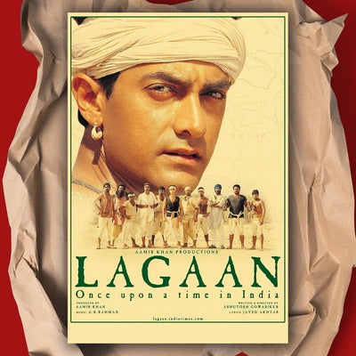 Lagaan Bollywood Movie Poster