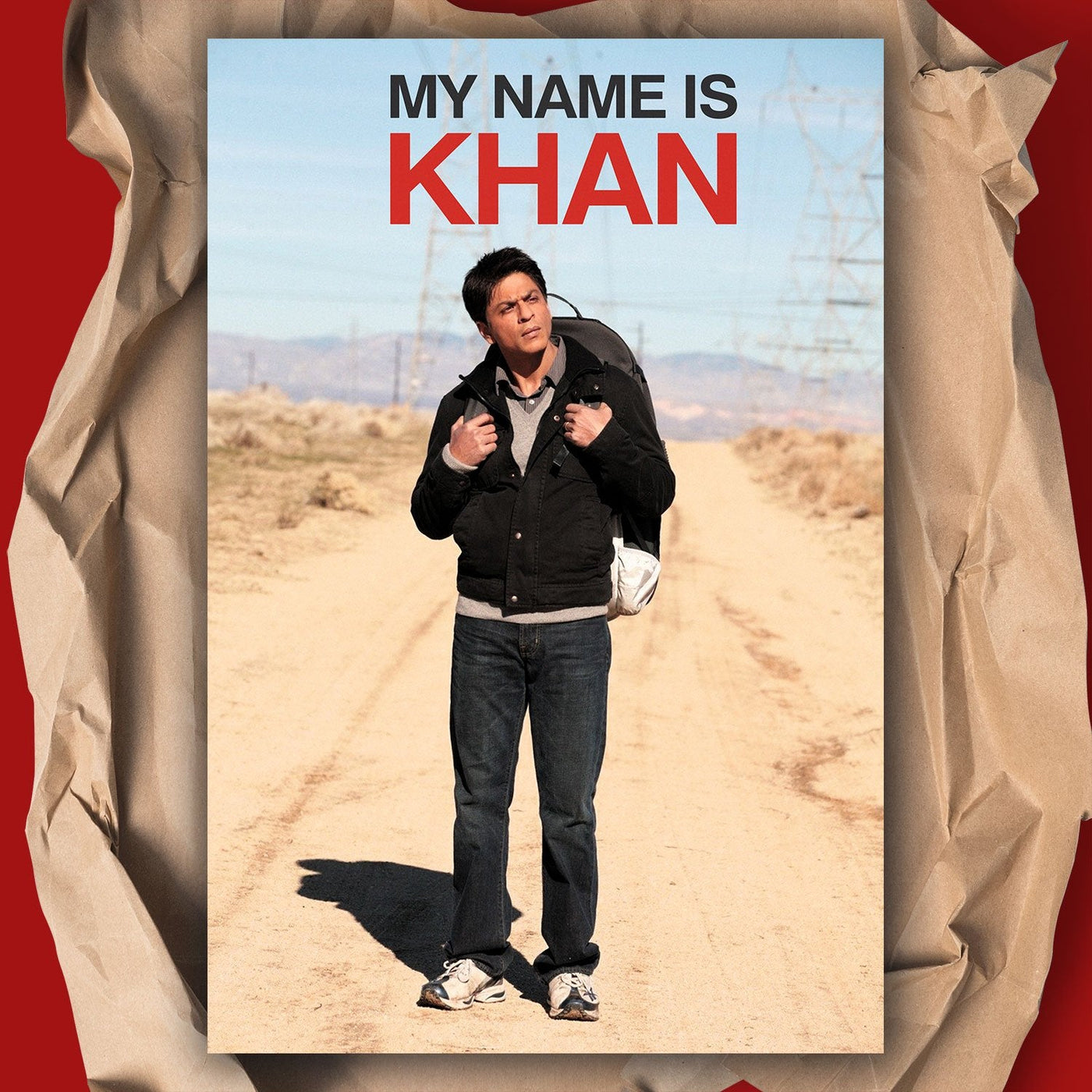 My Name Is Khan Hindi Old Film Poster