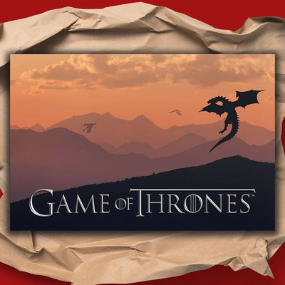 Game of Thrones Season 7 Dragons Fan Art Poster