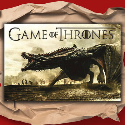 Game of Thrones Season 7 Daenerys Targaryen on Drogon Poster