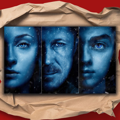 Game of Thrones Season 7 Sansa Arya Stark Petyr Baelish Poster
