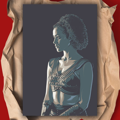 Game of Thrones Season 7 Missandei Fan Art Poster