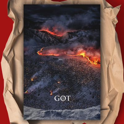 Game of Thrones Biggest Fire the North Has Ever Seen Poster