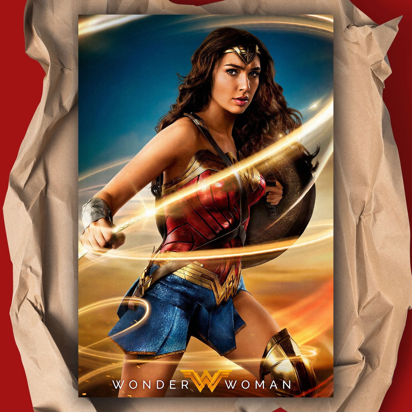 Wonder Woman 2017 Hot Gal Gadot Movie Poster