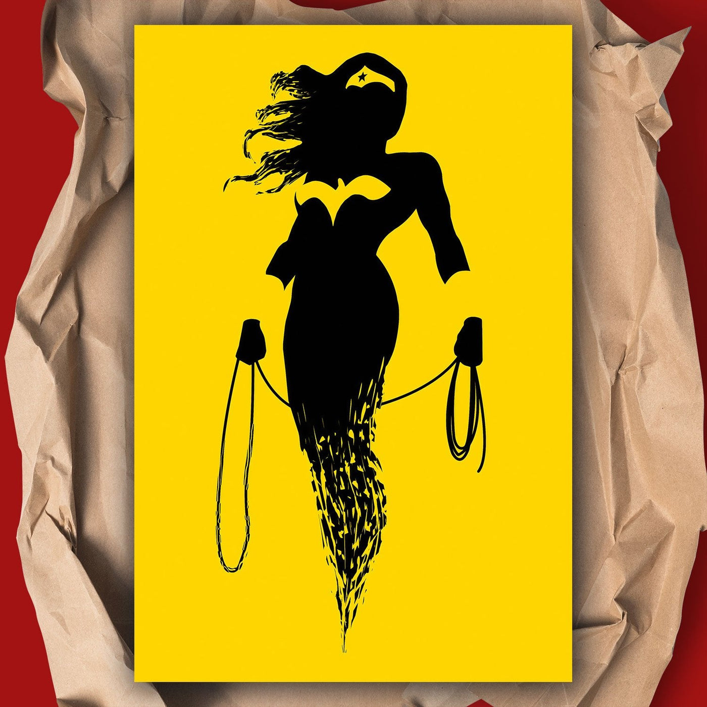 Wonder Woman Comics Fan Art Poster