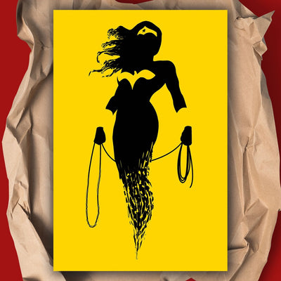 Wonder Woman Comics Fan Art Poster