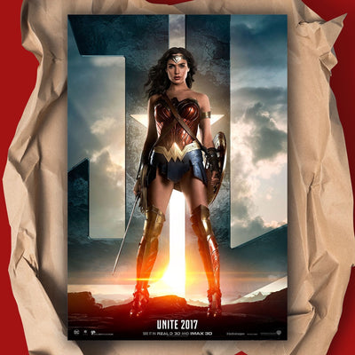 Wonder Woman 2017 Gal Gadot Movie Poster