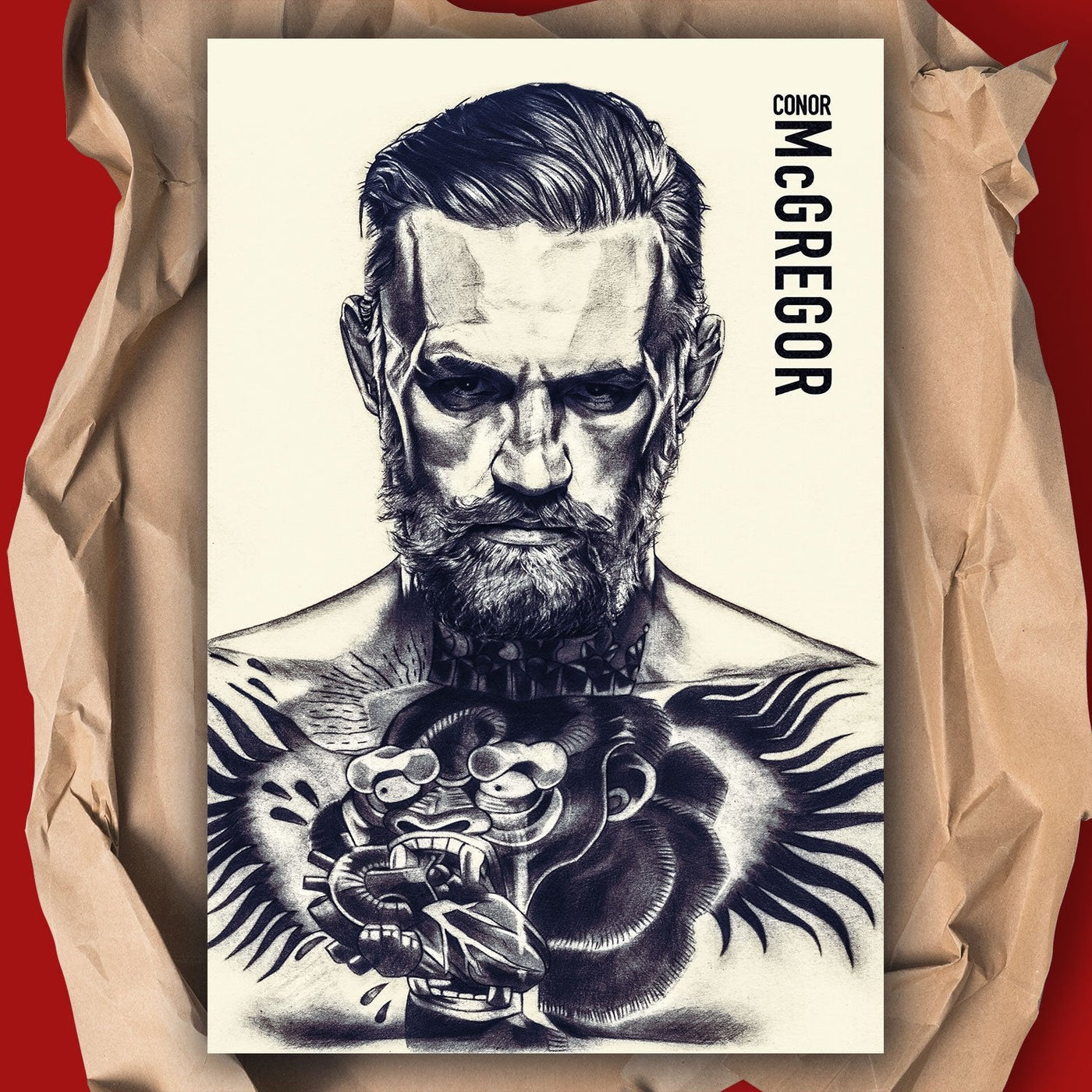 Conor McGregor Art Poster