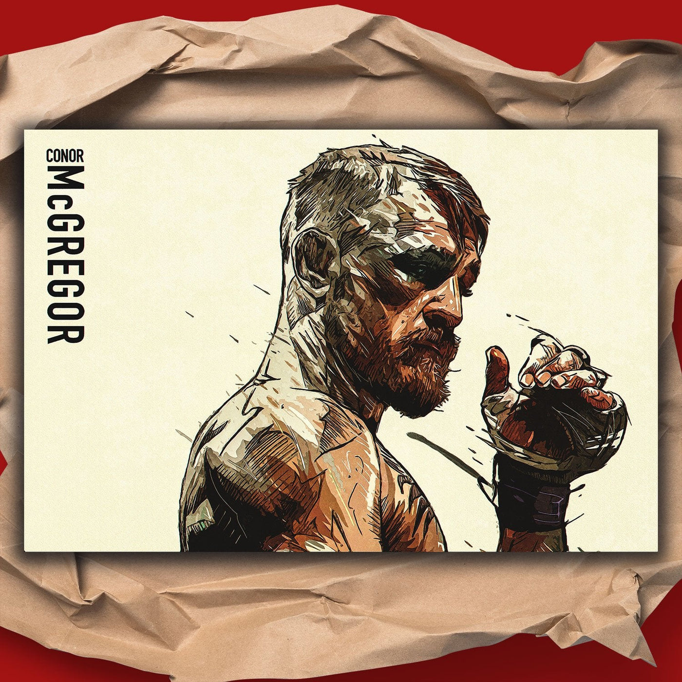 Conor McGregor Fan Art Poster