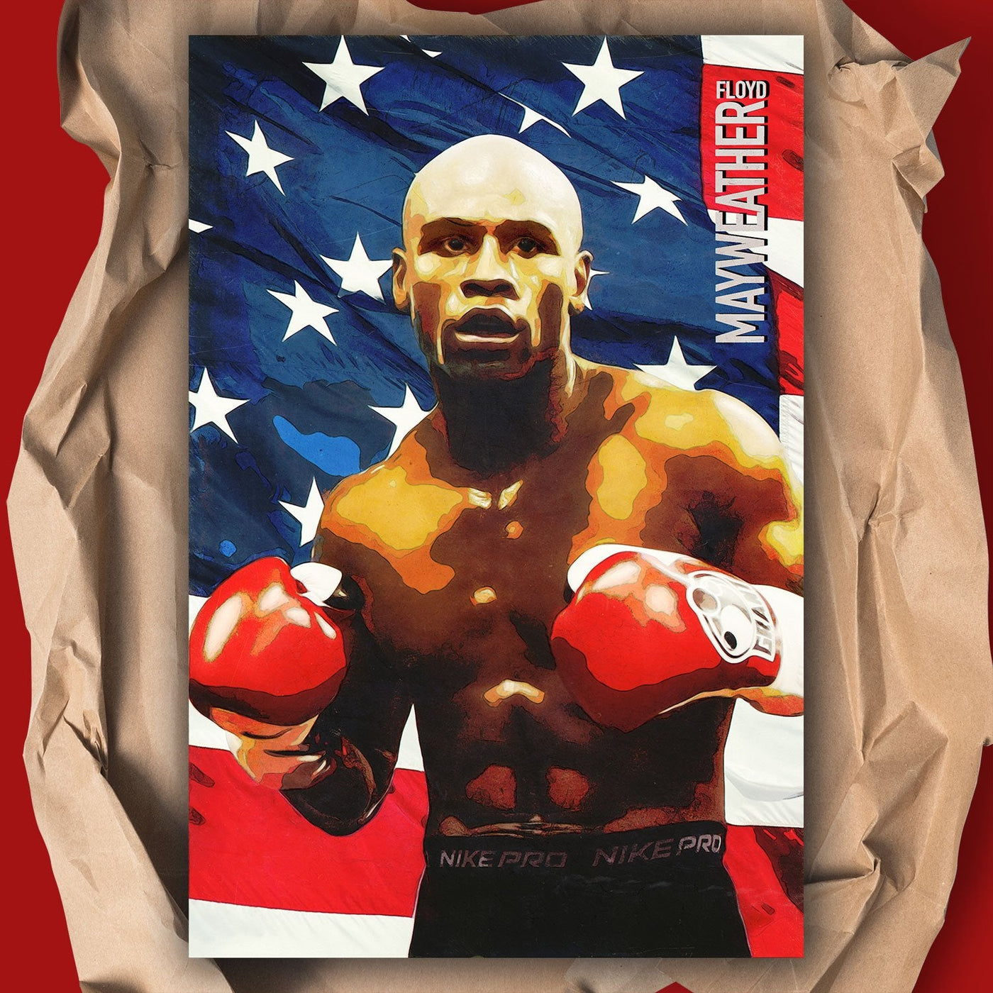 Floyd Mayweather Fan Art Poster