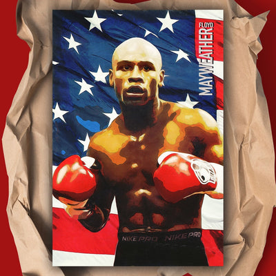 Floyd Mayweather Fan Art Poster