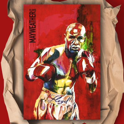 Floyd Mayweather Art Poster