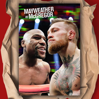 Conor McGregor vs Floyd Mayweather Poster