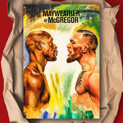 Floyd Mayweather vs Conor McGregor Poster