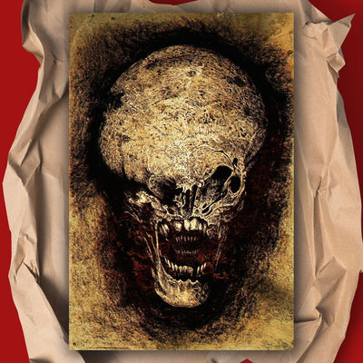 Alien Second Mouth Art Movie Poster