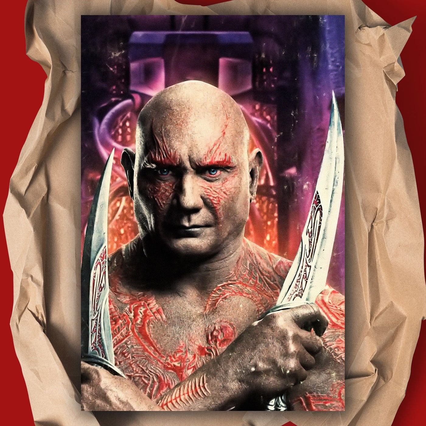 Guardians of the Galaxy Vol. 2 Drax the Destroyer Poster