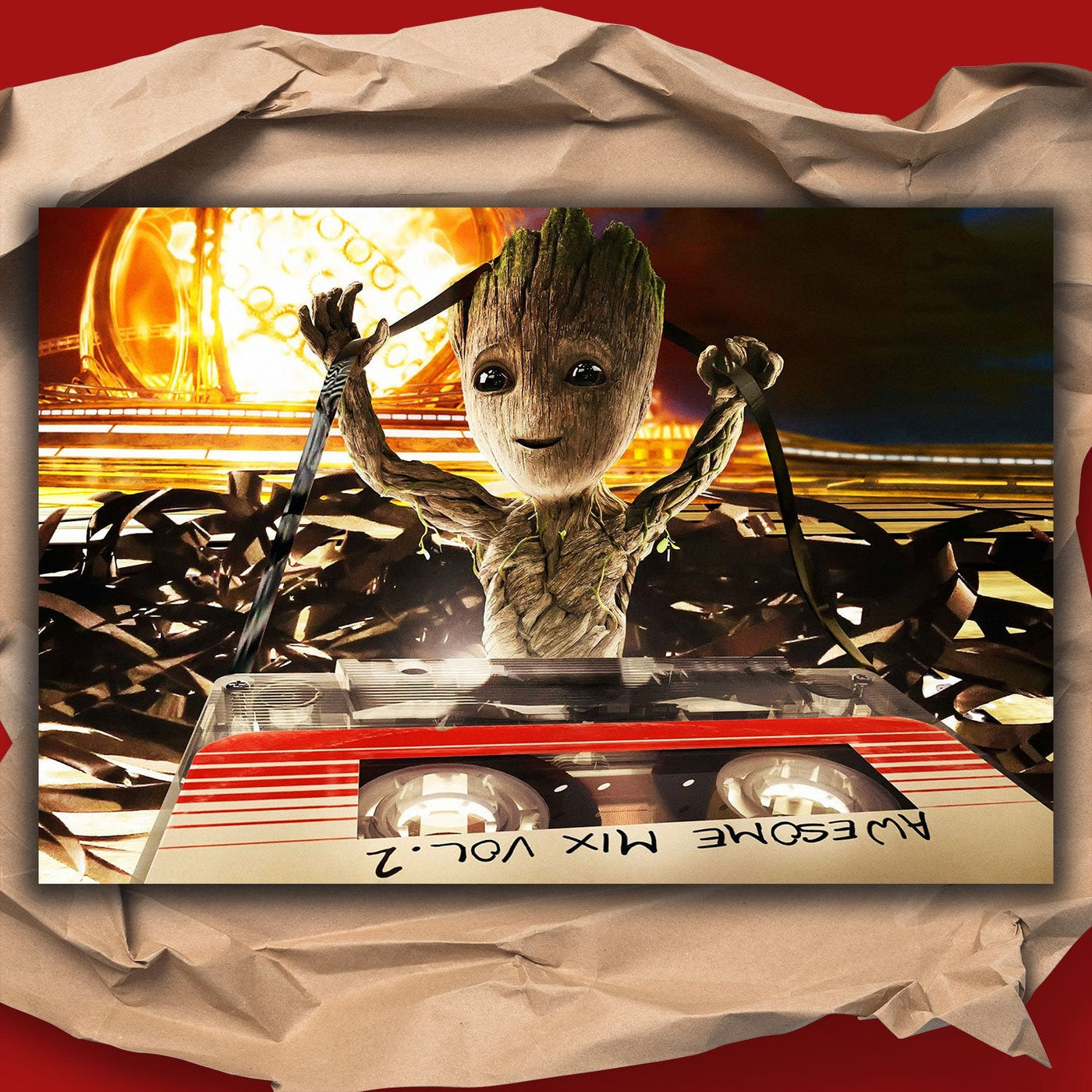 Guardians of the Galaxy Vol. 2 Groot Poster
