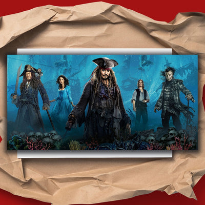 Pirates of the Caribbean Dead Men Tell No Tales Characters Poster