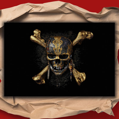 Pirates of the Caribbean Dead Men Tell No Tales Scull Poster
