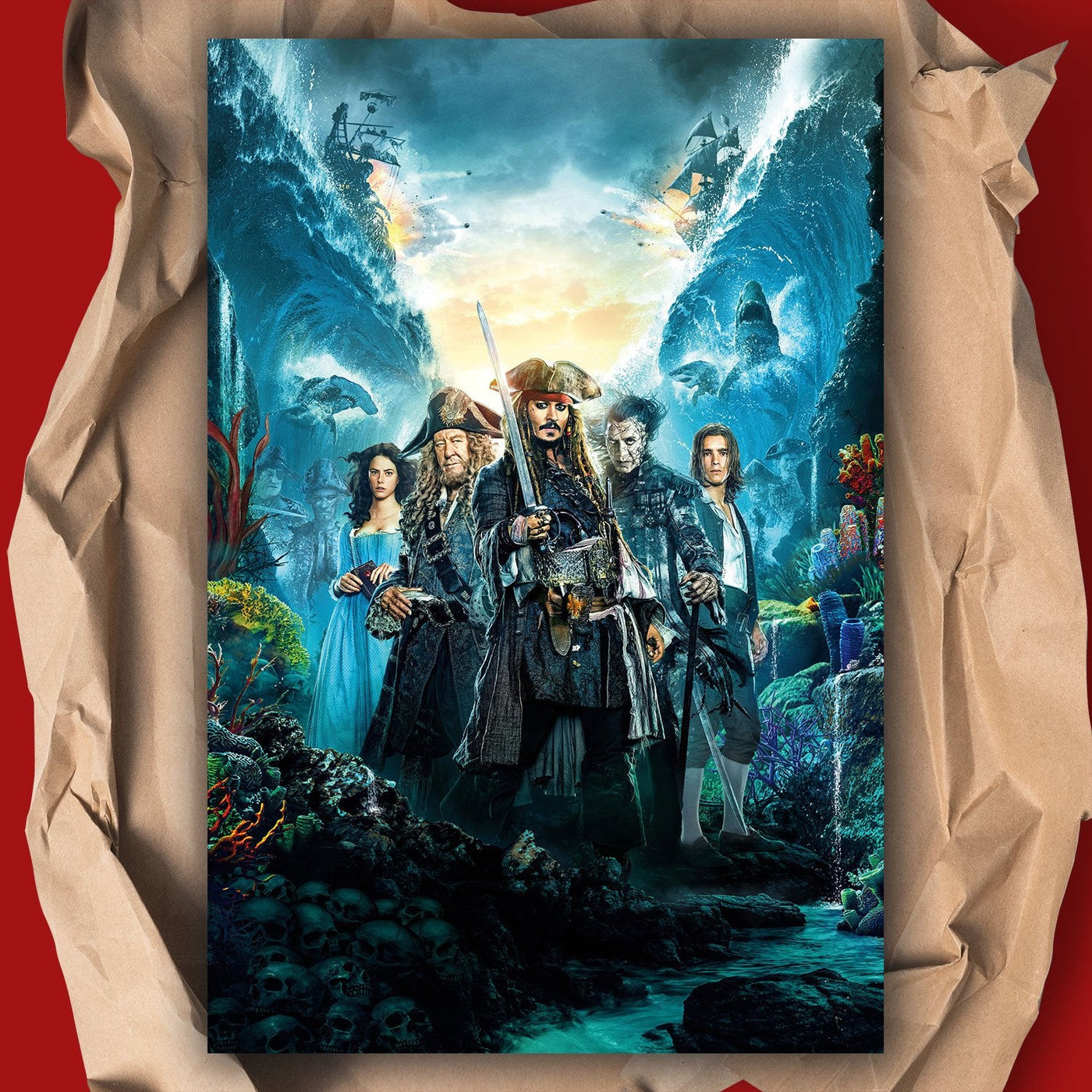 Pirates of the Caribbean 2017 Dead Men Tell No Tales Poster
