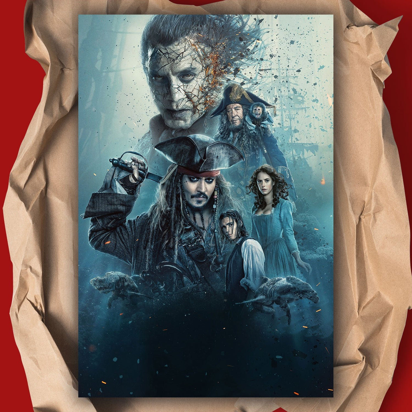 Pirates of the Caribbean Dead Men Tell No Tales Poster