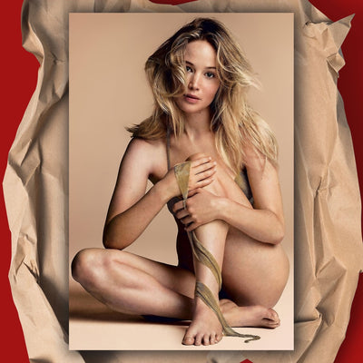 Jennifer Lawrence Naked Poster