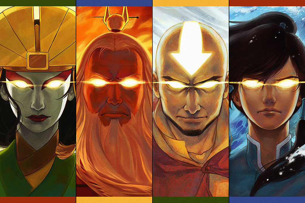 The Legend Of Korra Anime Poster