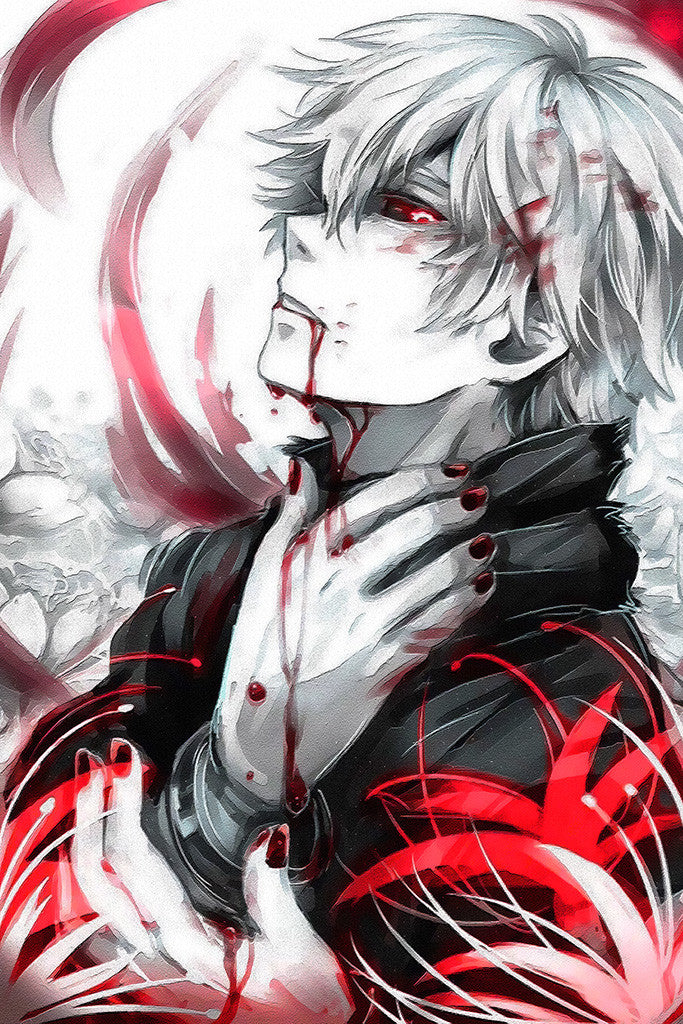 Tokyo Ghoul Root A Kaneki Ken Japanese Anime Poster