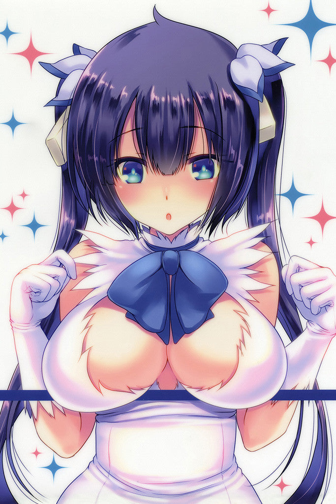 Danmachi Hestia Sexy Hot Girl Anime Poster