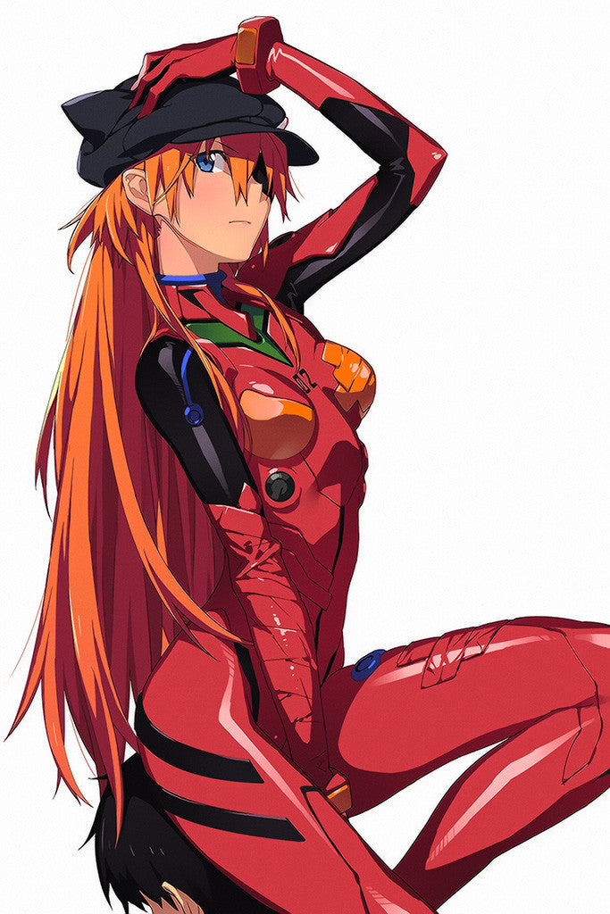 Evangelion Asuka Animated Series Poster