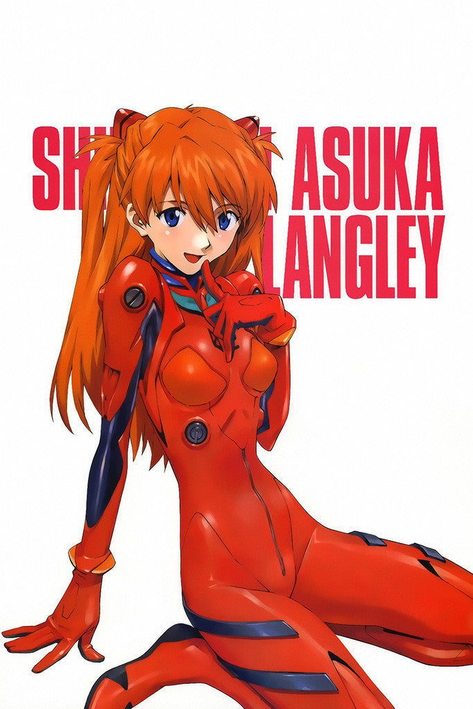 Asuka Neon Genesis Evangelion Poster