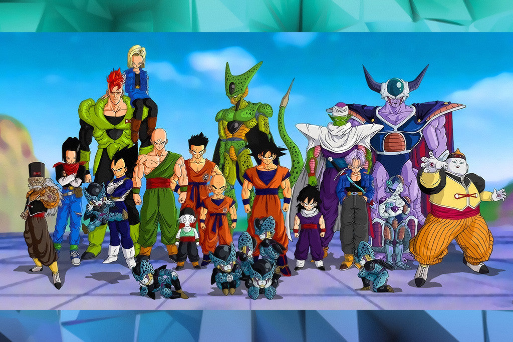 Dragon Ball Z Japanese Anime Poster