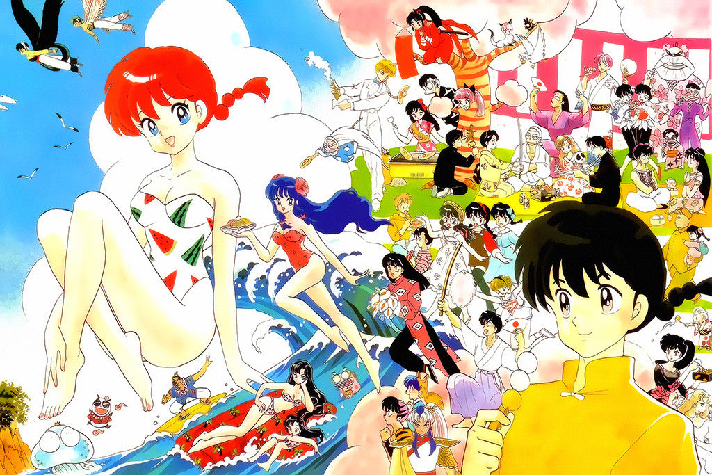 Ranma 1/2 Manga Anime Poster