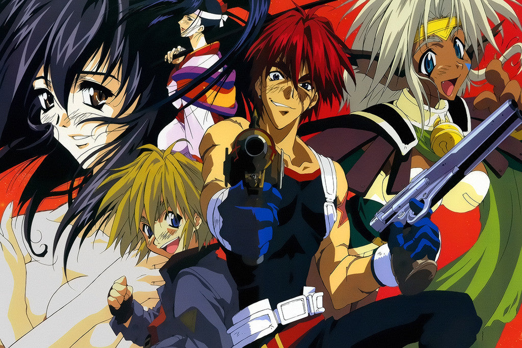 Outlaw Stars Manga Anime Poster