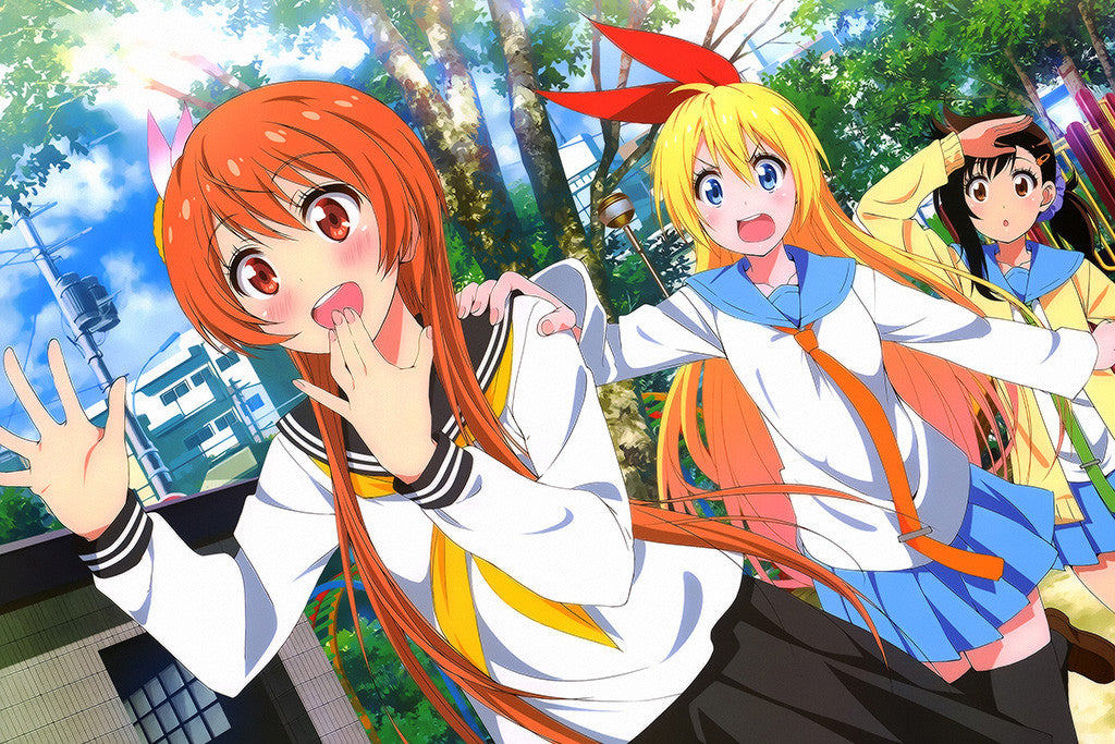 Nisekoi Marika Chitoge Anime Poster