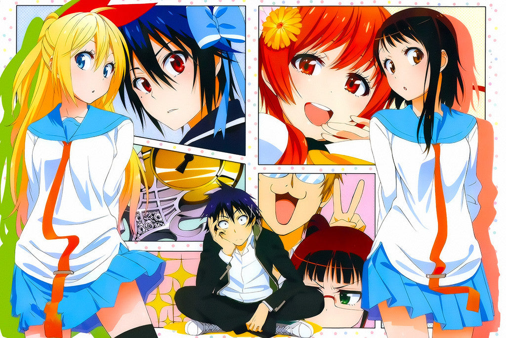 Nisekoi Chitoge Kosaki Manga Anime Poster
