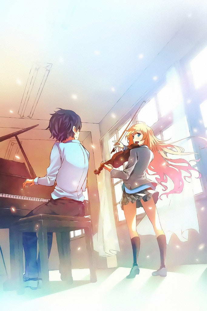 Your Lie In April Anime Manga Poster