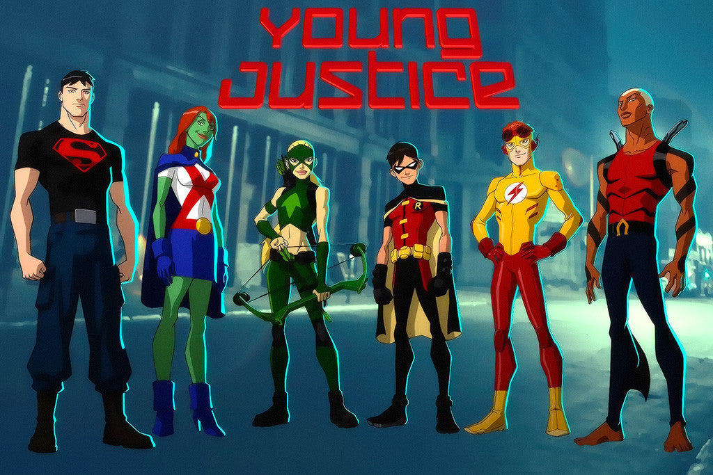 Young Justice Invasion Poster