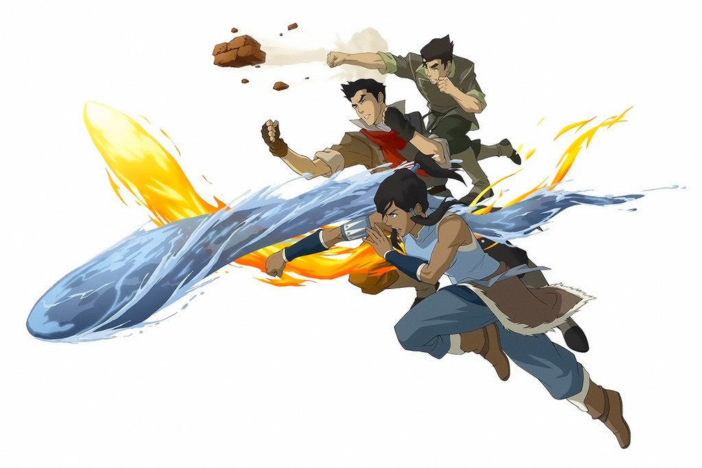 Avatar Legend Of Korra Anime Poster