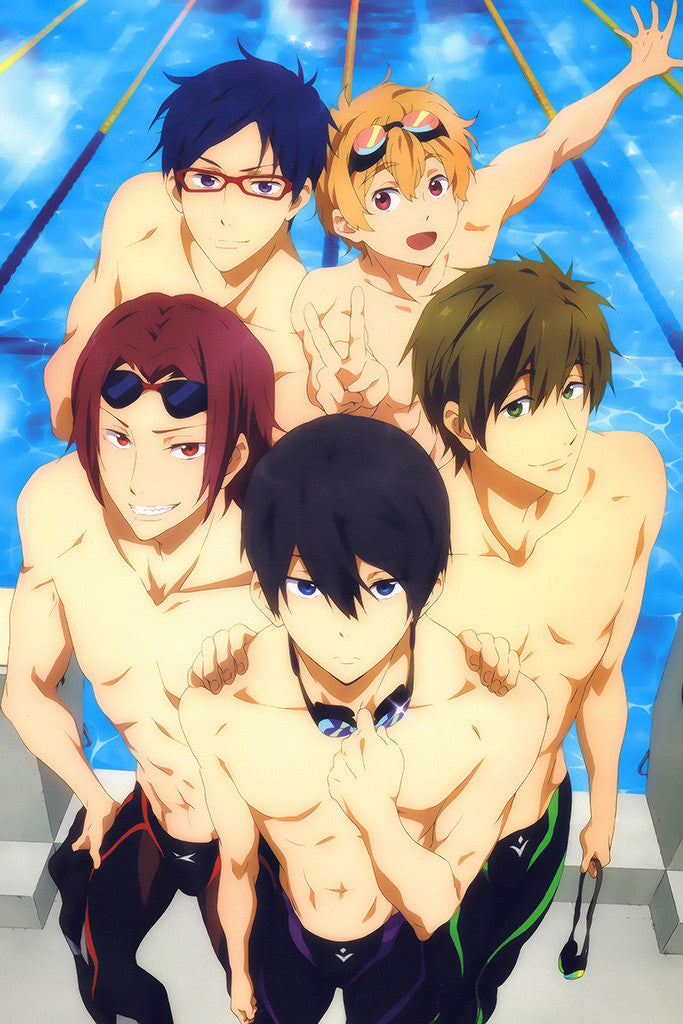 Free! Anime Haruka Makoto Poster