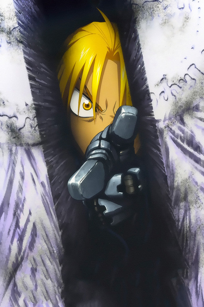 Fullmetal Alchemist Edward Manga Poster