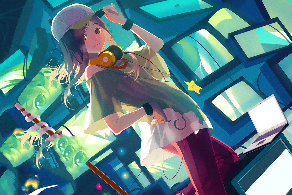 Monogatari Series Izuko Gaen Anime Poster
