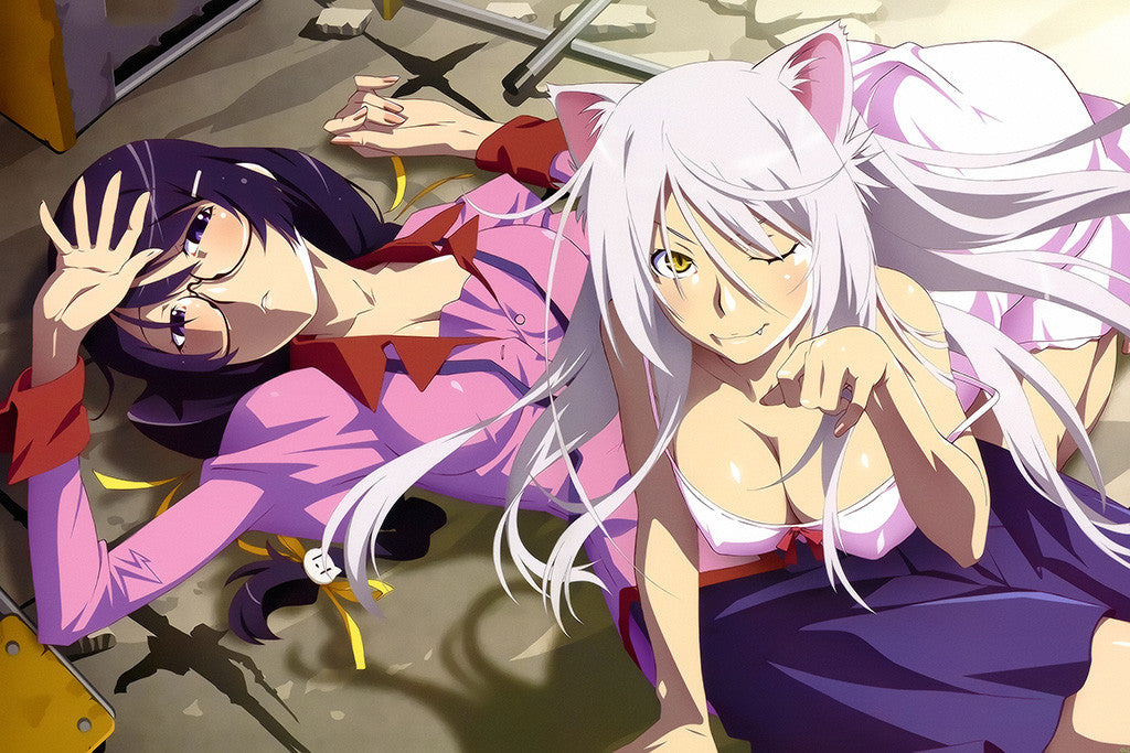 Monogatari Series Hanekawa Tsubasa Poster