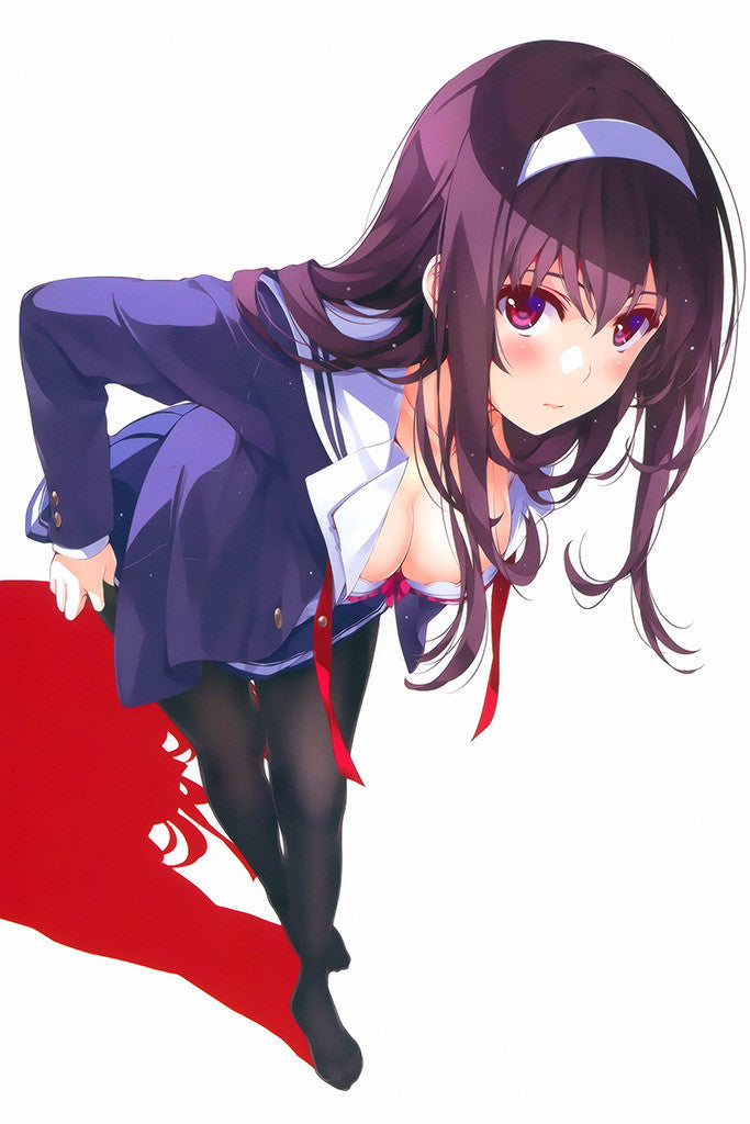 Saenai Heroine No Sodatekata Utaha Cute Anime Poster
