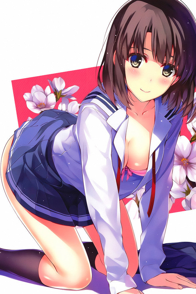 Saenai Heroine No Sodatekata Megumi Cute Girl Poster