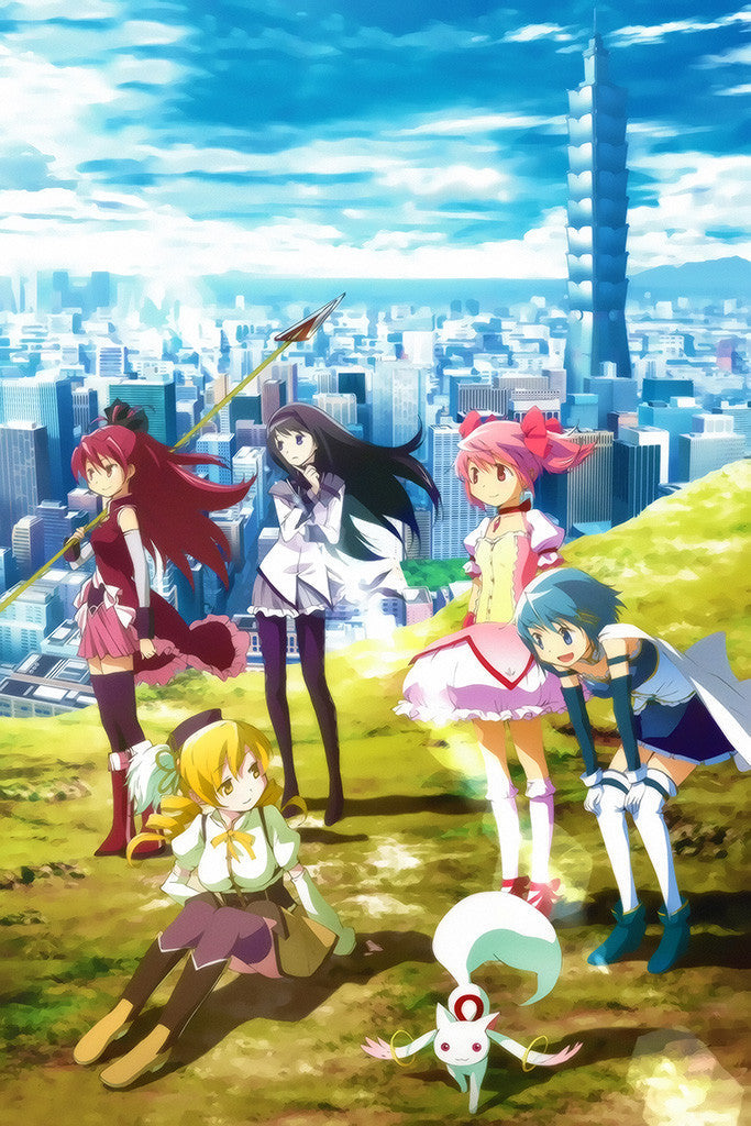 Puella Magi Madoka Magica Homura Akemi Anime Poster