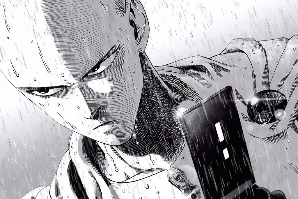 One Punch Man Anime Comic Poster