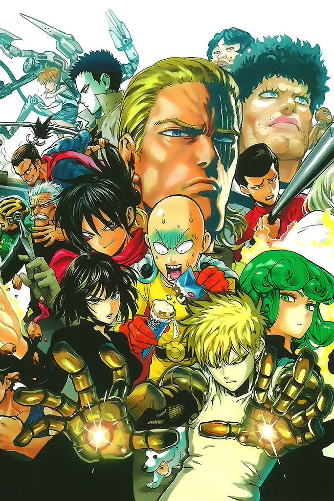 One Punch Man Anime Manga Poster